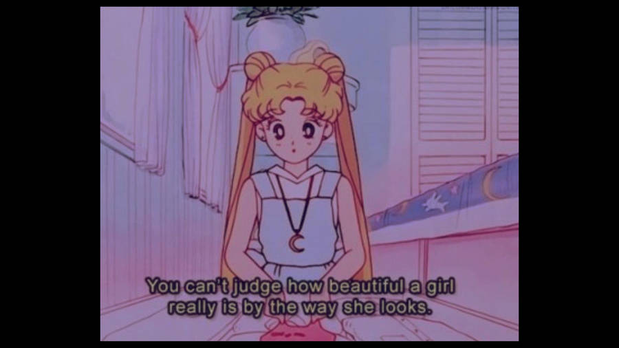 Usagi Tsukino Retro Anime Aesthetic Wallpaper