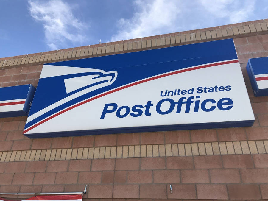 Usps Post Office Sign Wallpaper