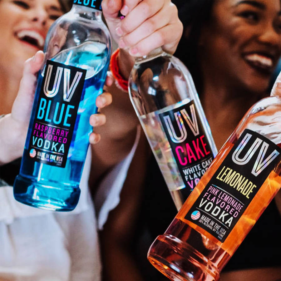 Uv Vodka Flavor In Party Wallpaper