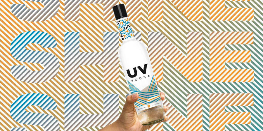 Uv Vodka Shine Graphic Wallpaper