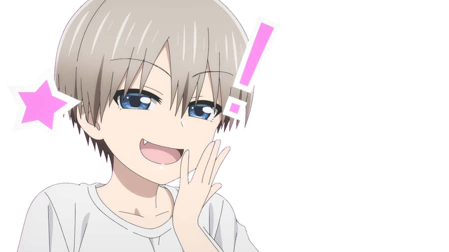 Uzaki Chan In Anime Form Wallpaper