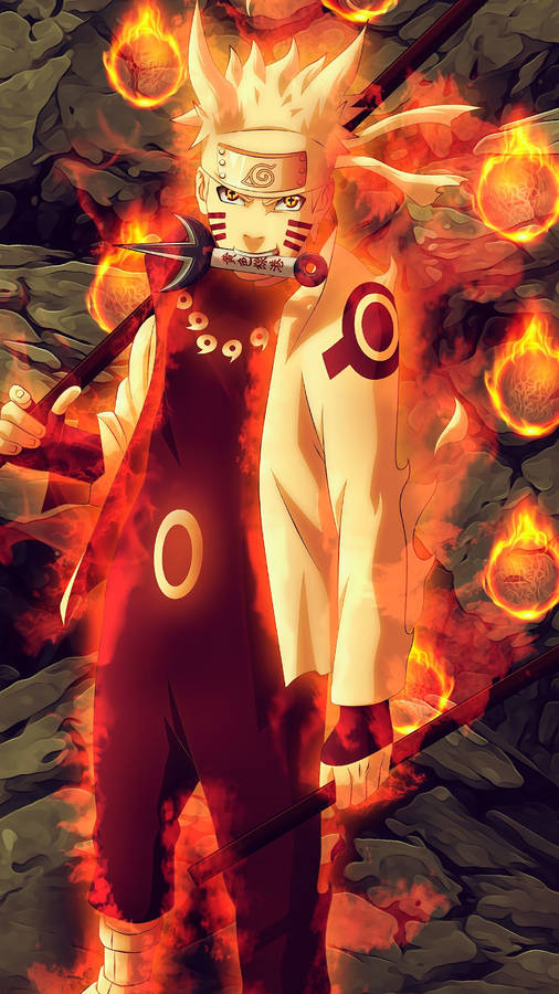 Uzumaki Clan Fireballs Wallpaper