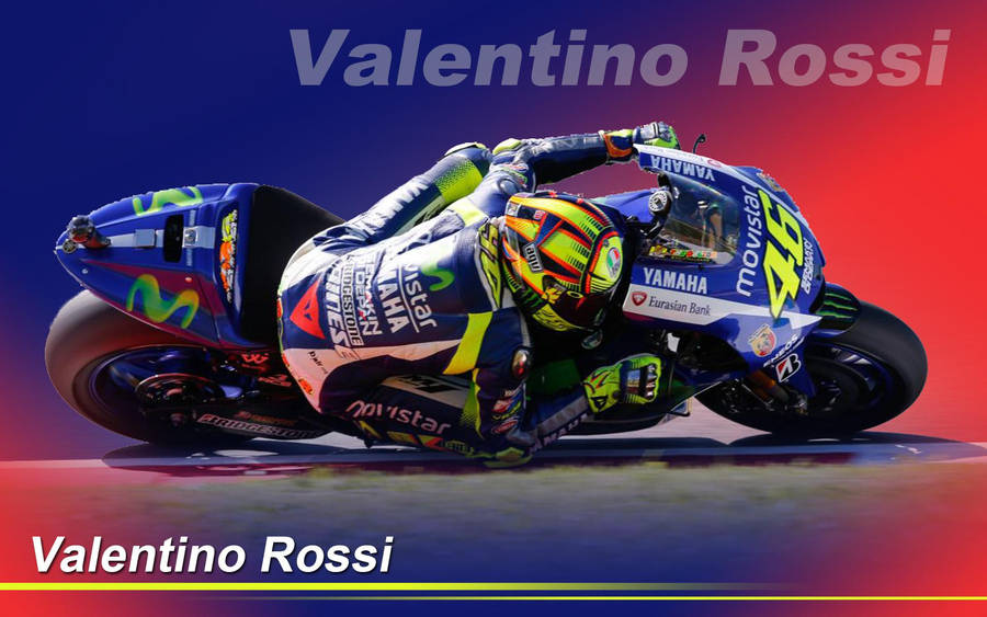 Valentino Rossi - The Italian Motogp Maestro Wallpaper