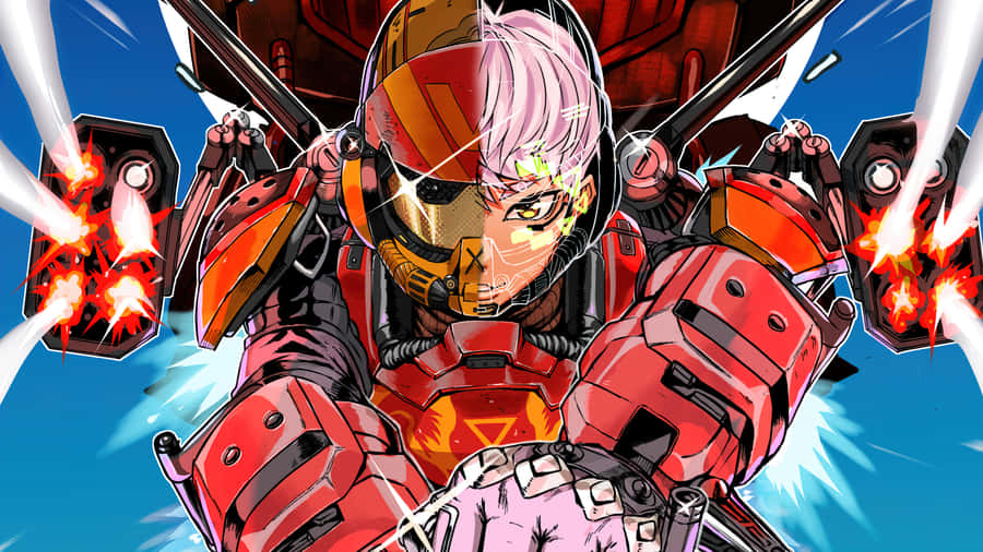 Valkyrie Apex Legends Concept Art Wallpaper