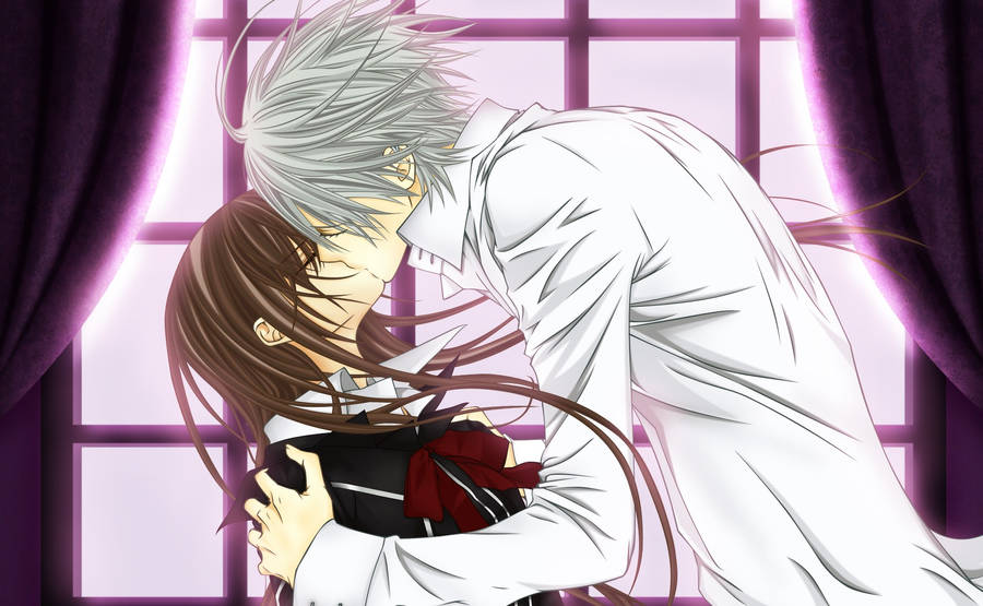 Vampire Knight Zero Yuki Kiss Wallpaper