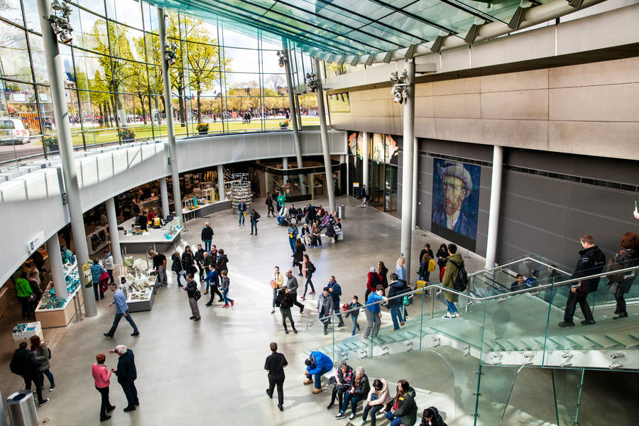 Van Gogh Museum Gift Shop Wallpaper