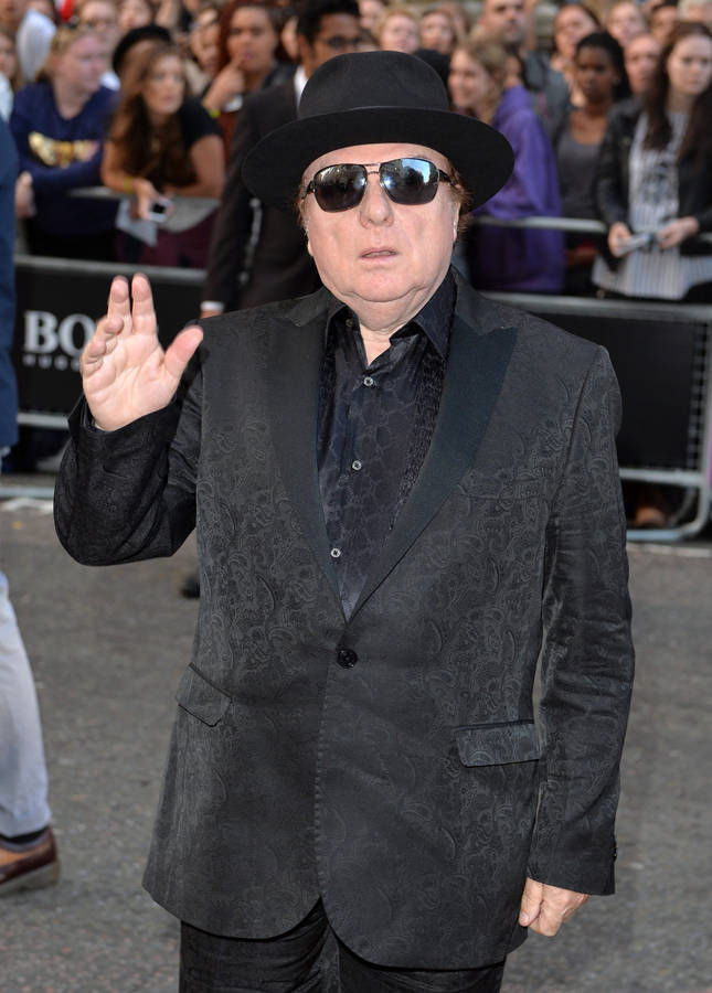 Van Morrison Legendary Irish Musician Wallpaper