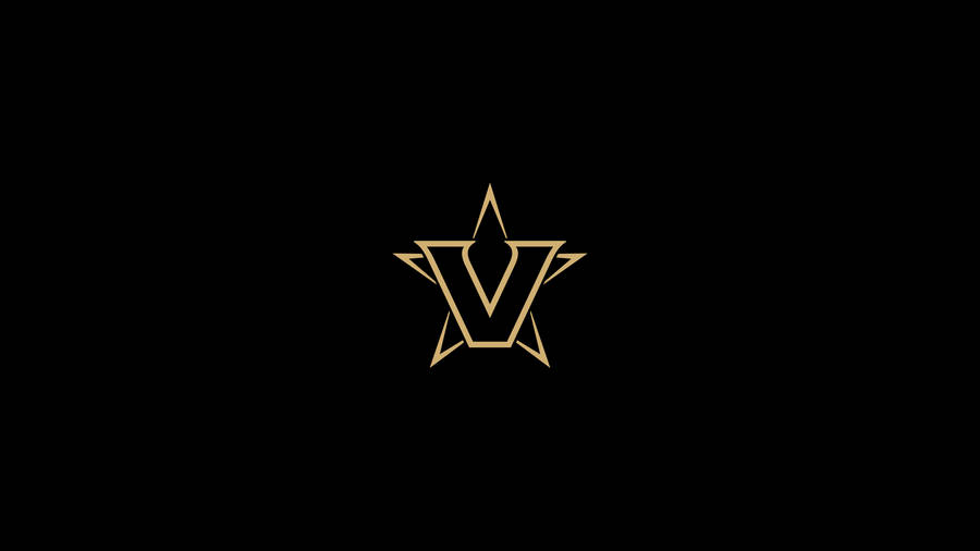 Vanderbilt University Seal Logo Black Wallpaper