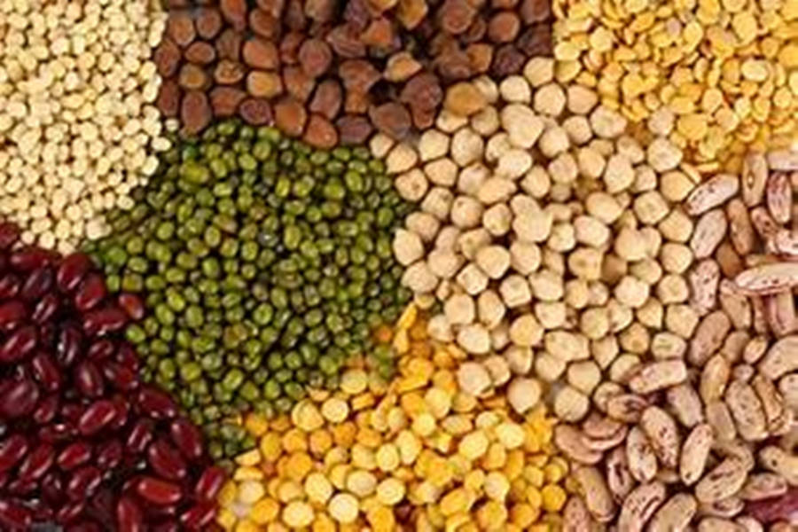 Various Colors Of Lentils Wallpaper