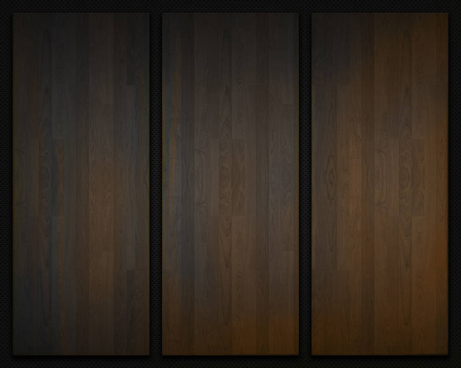 Varnished Hd Wood Panels Wallpaper