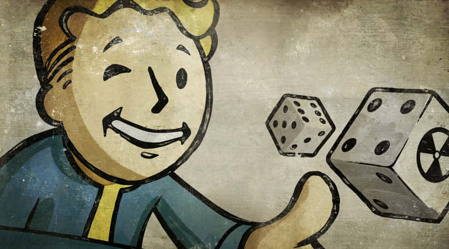 Vault Boy Dice Wallpaper