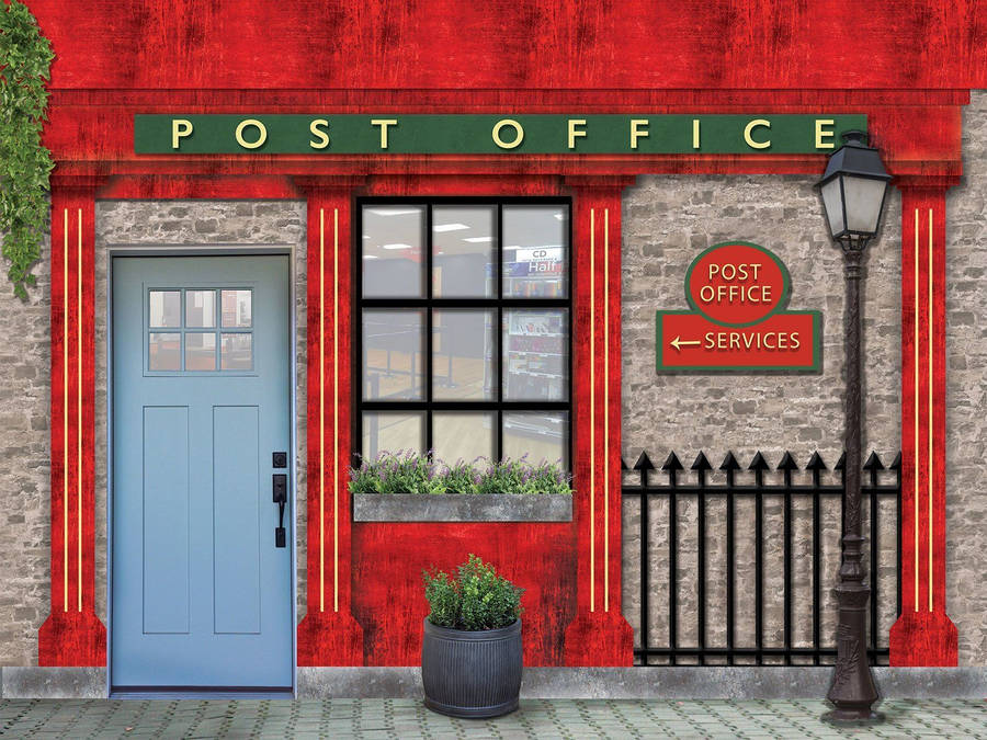 Vector Art Post Office Wallpaper