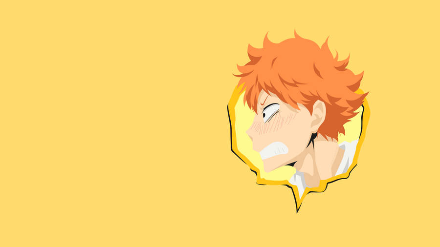 Vector Hinata Haikyuu Desktop Wallpaper