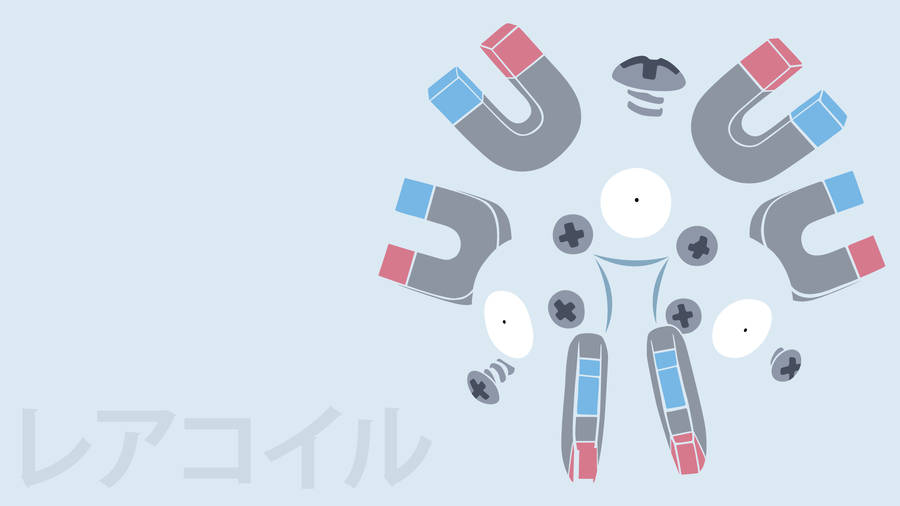 Vector Image Of Magneton Wallpaper