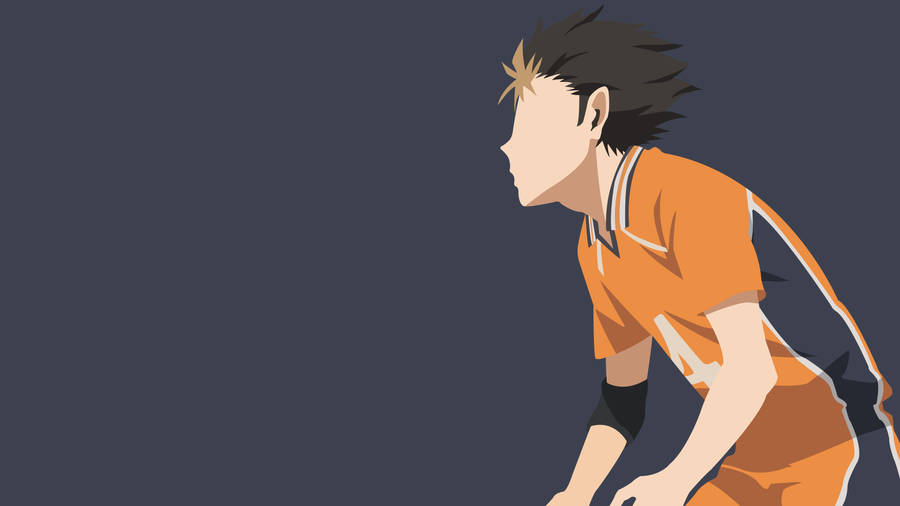 Vector Nishinoya Haikyuu Desktop Wallpaper