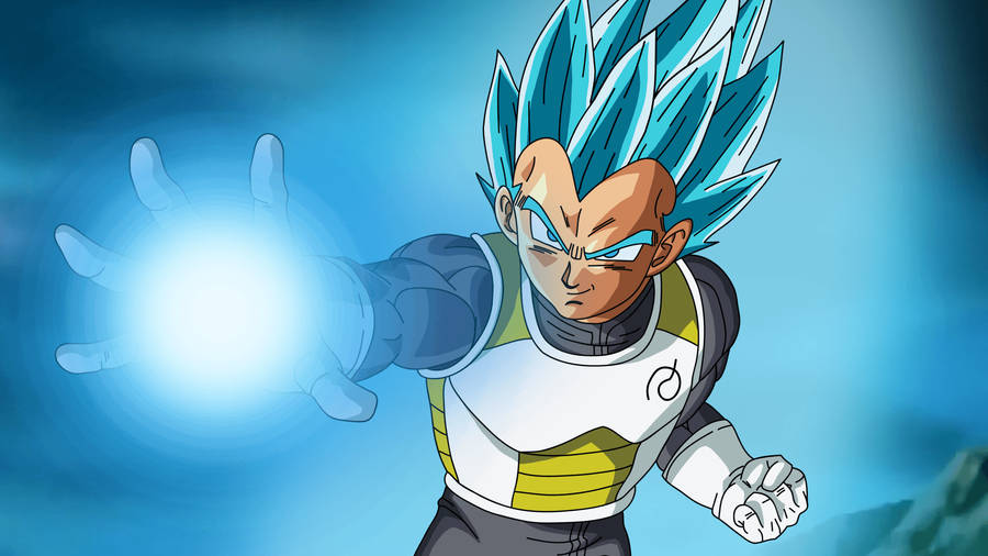 Vegeta Energy Sphere Wallpaper