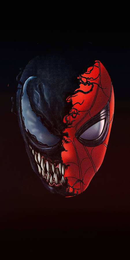 Venom And Spider Man Marvel Phone Wallpaper