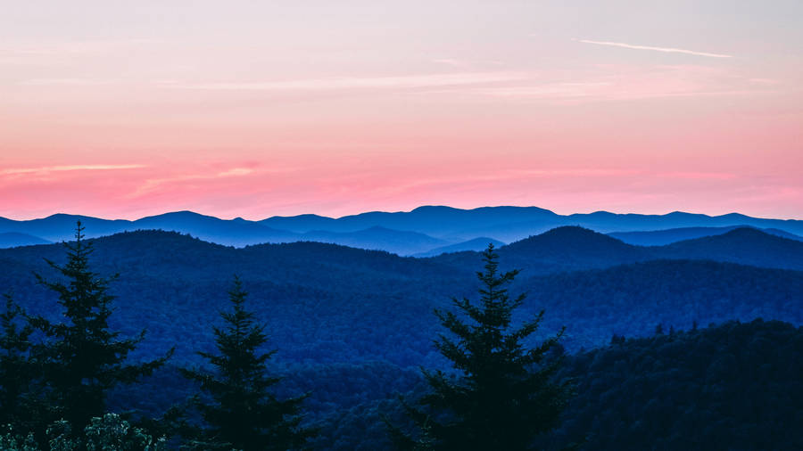 Vermont Mountains And Sky Wallpaper