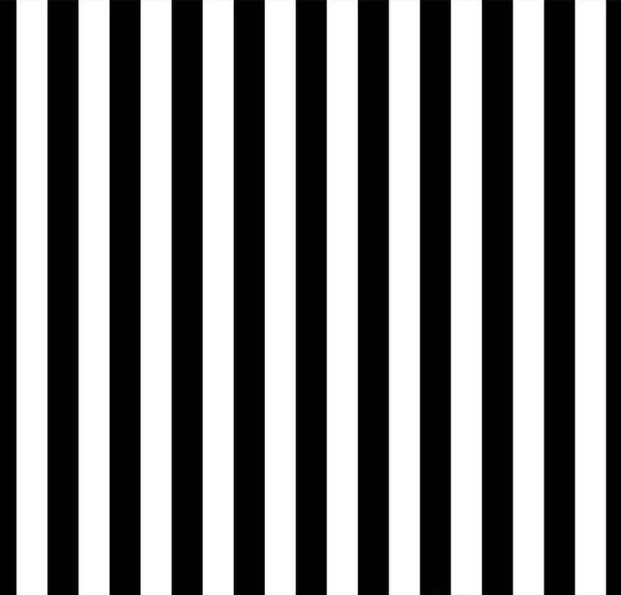 Vertical Black And White Stripes Wallpaper