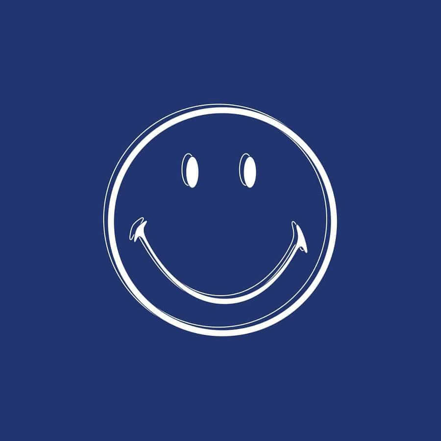 Vibrant Aesthetic Smiley Face Wallpaper Wallpaper