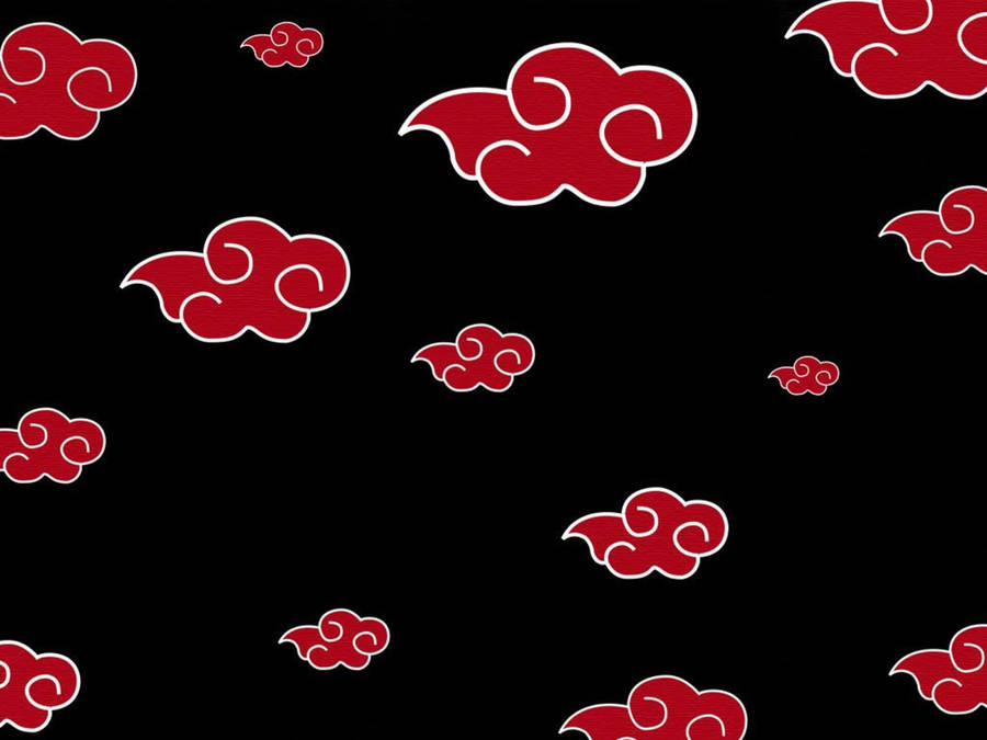 Vibrant Akatsuki Cloud Wallpaper