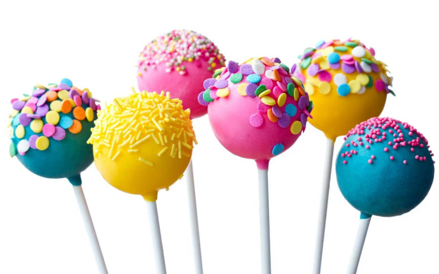 Vibrant And Delicious Marshmallow Pops Wallpaper