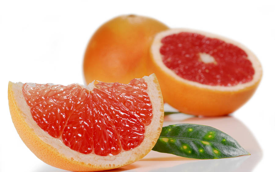 Vibrant And Fresh Blood Oranges Wallpaper