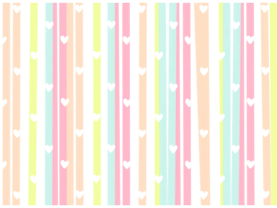 Vibrant Blue And Yellow Stripes Wallpaper