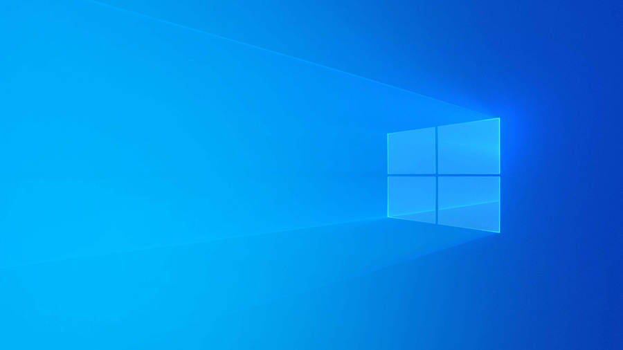 Vibrant Blue Windows 10 Hd Wallpaper