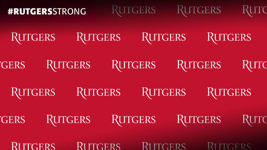 Vibrant Rutgers Red Canvas Background Wallpaper