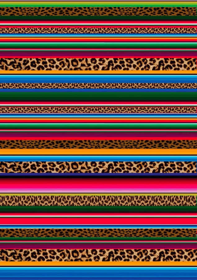 Vibrant Serape Blanket Wallpaper