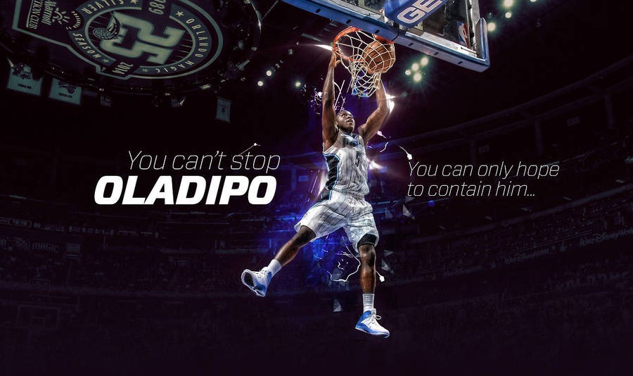 Victor Oladipo Dunking The Ball Wallpaper