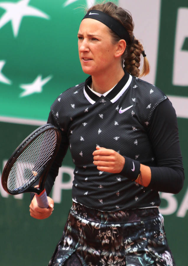 Victoria Azarenka In Black Wallpaper