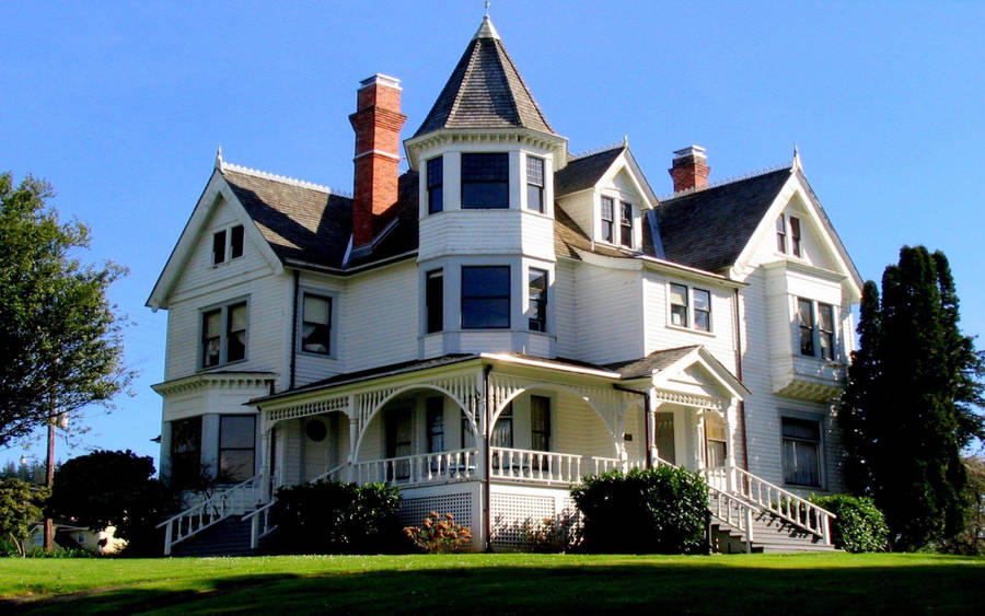 Victorian Gessner Mansion Wallpaper