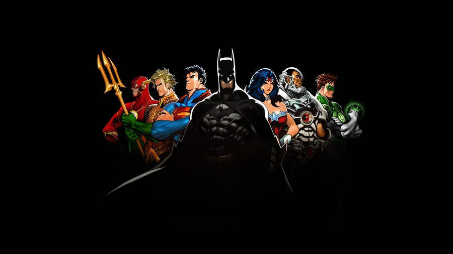 Video Game Dc Universe Online Justice League Illustration Wallpaper