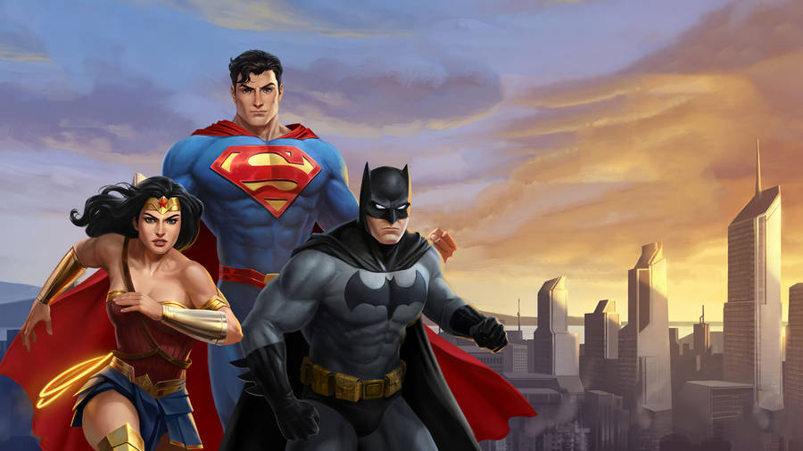 Video Game Dc Universe Online Trinity Fanart Wallpaper