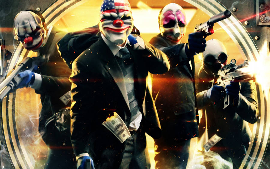 Video Game Payday 2 Original Crew The Heist Wallpaper