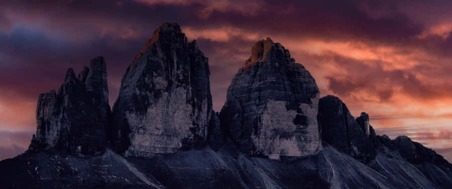 View From The Top Of An Endless Mountain Road Wallpaper
