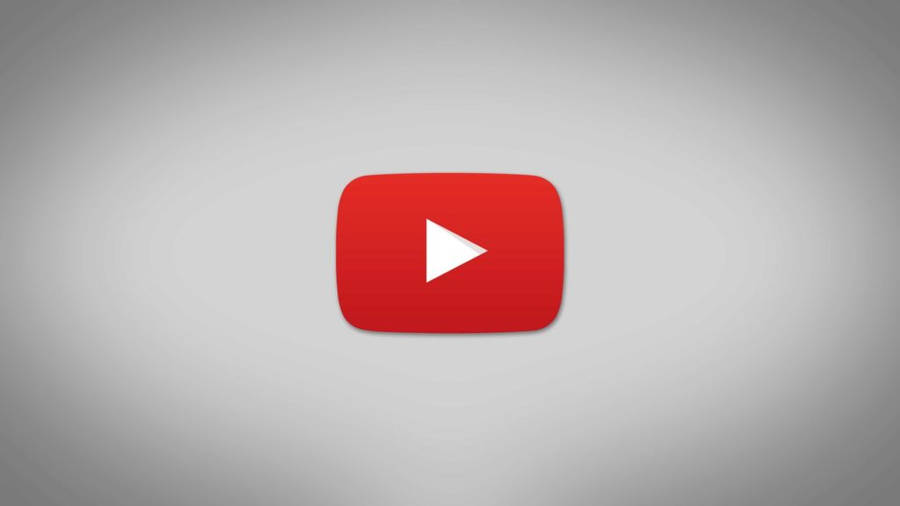 Vignette Image Of The Youtube Logo Wallpaper