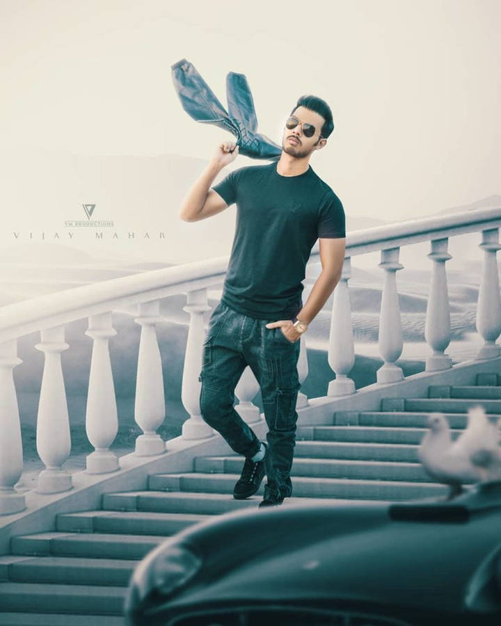 Vijay Mahar Walking Down Stairs Wallpaper