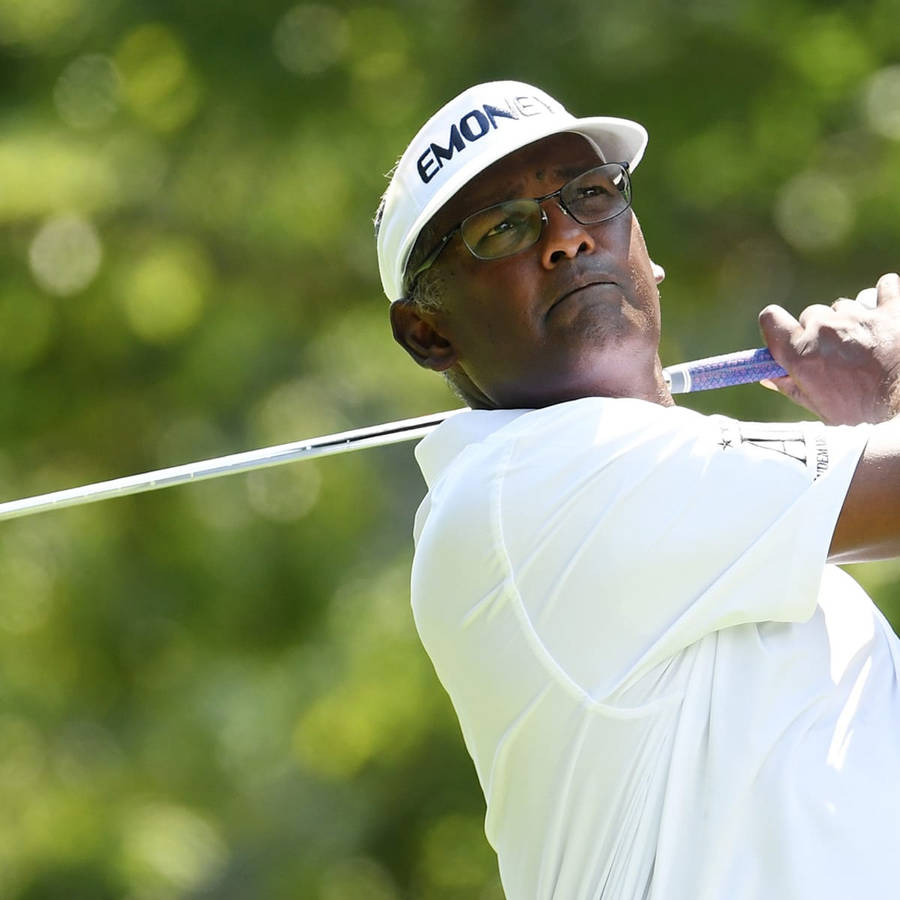 Vijay Singh Golf Club Swing Wallpaper