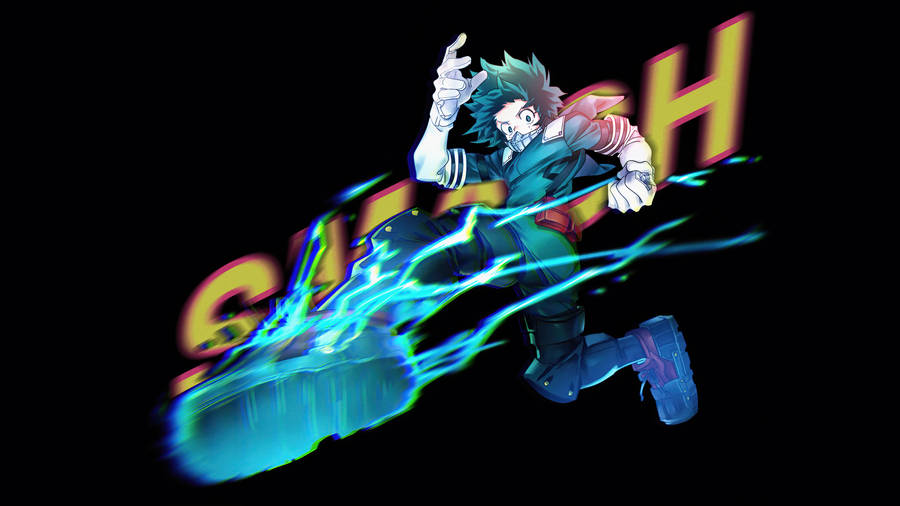 Villain Deku Delaware Smash Art Wallpaper