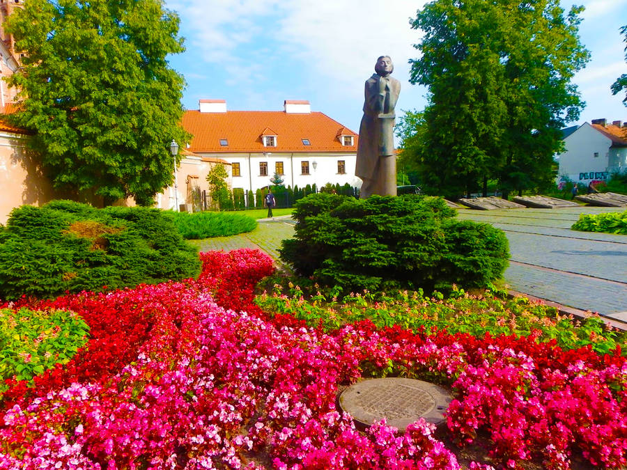 Vilnius Bernardine Park Wallpaper