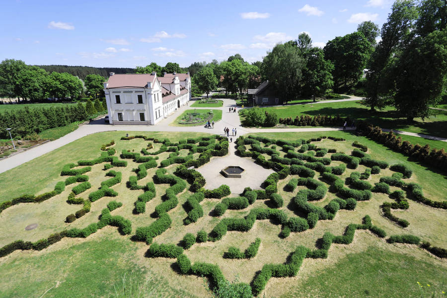 Vilnius Kairėnai Botanical Garden Wallpaper