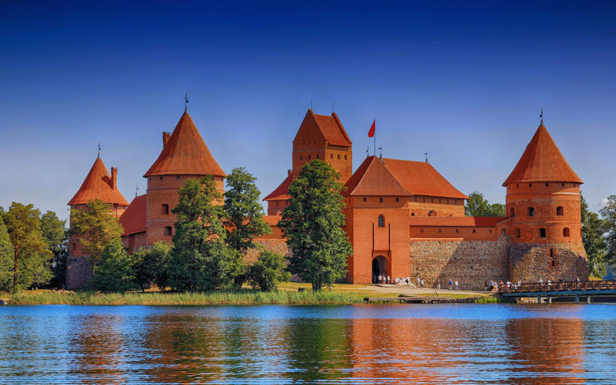 Vilnius Trakai Castle Wallpaper