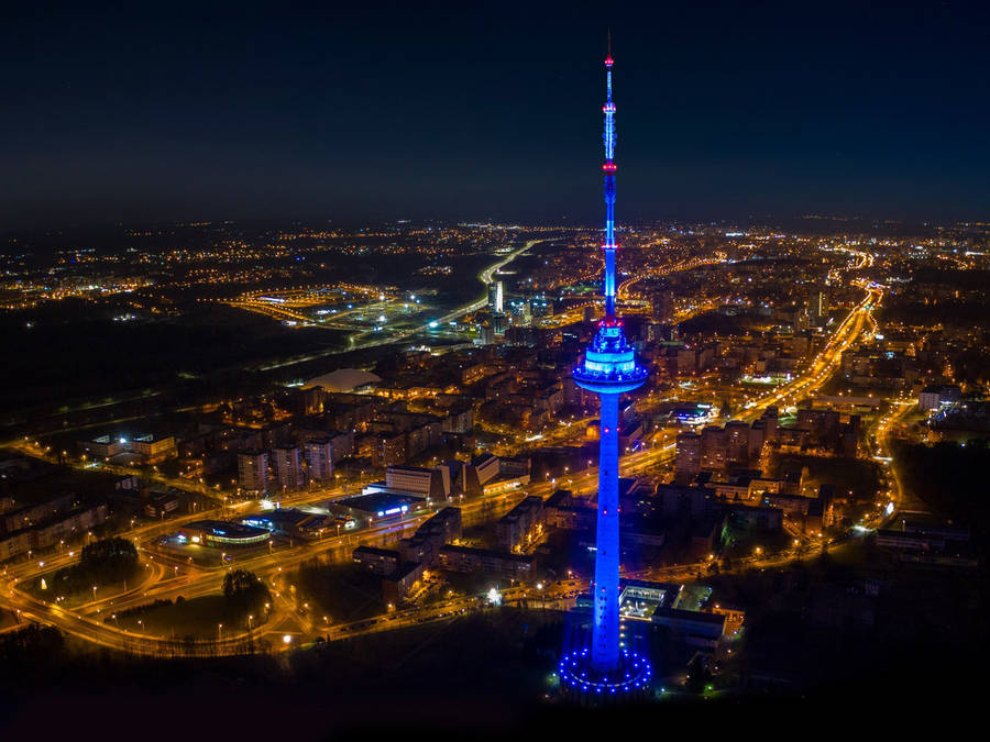 Vilnius Tv Tower Wallpaper