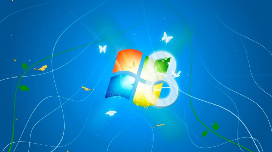 Vines And Butterflies Windows 10 Cover Wallpaper