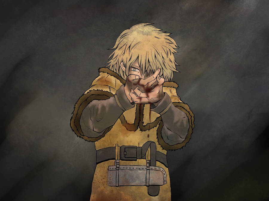 Vinland Saga Thorfinn Bloody Hands Wallpaper