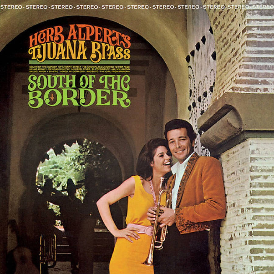 Vintage Cover Image Of Herb Alpert And The Tijuana Brass 1964 Album Wallpaper