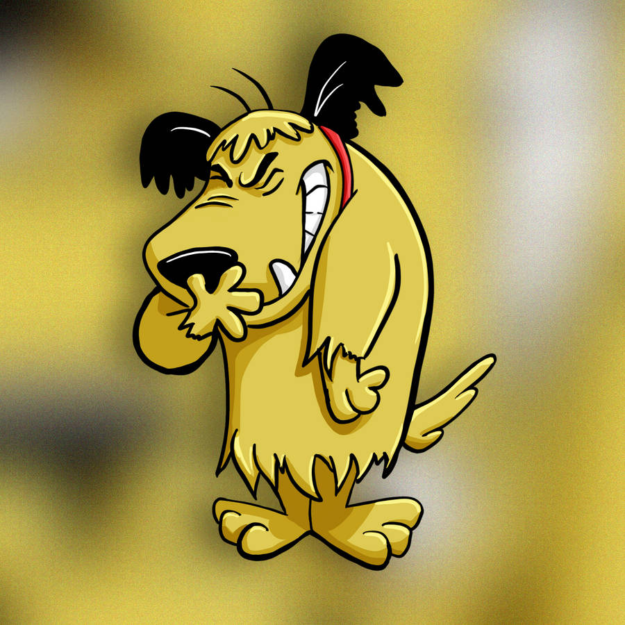 Vintage Dog Cartoon Muttley Wallpaper